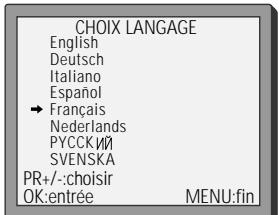 DAEWOO VQ997 - Les réglages automatiques - 4