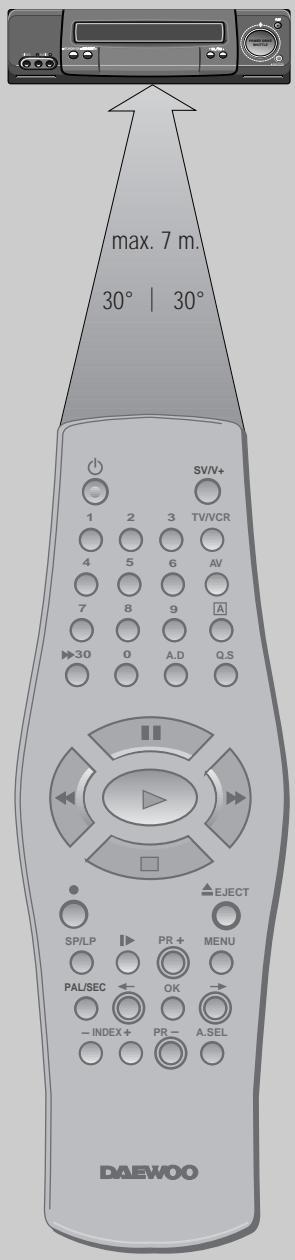 DAEWOO VQ997 - le magnétoscope - 1