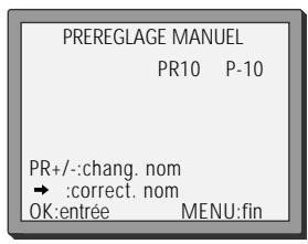 DAEWOO VQ997 - Noms de chaînes - 3