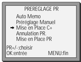 DAEWOO VQ997 - Mise en Place CANAL+ (paramètre principal) - 2