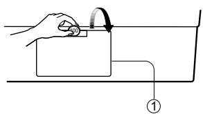 DAEWOO DWD-E6214E - Nettoyage du filtre de vidange - 1