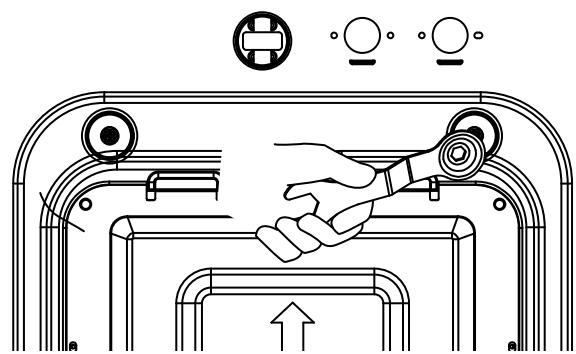 DAEWOO DWD-ED1292 - Retrait des boulons de transport - 2