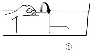 DAEWOO DWD-ED1292 - Nettoyage du filtr de vidange - 1