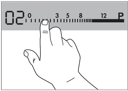 AEG HK854400XB - Die Kochstufe - 1
