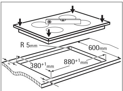 AEG HK954400FB - Sticking on the seal - 4