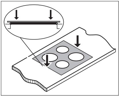AEG HK954400FB - Sticking on the seal - 5