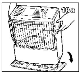 ZIBRO R 316 C - M DER OFEN MULLS GANZ ABGEKUHLT SEIN, BEVOR SIE MIT DEM DOCHTWECHSEL BEGINNEN. - 11