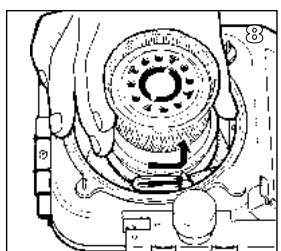 ZIBRO R 56 C - L DER OFEN MUSS GANZ ABGEKühLT SEIN, BEVOR SIE MIT DEM DOCHTWECHSEL BEGINNEN. - 11