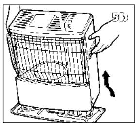 ZIBRO R51C - L ENSURE THAT THE HEATER IS OFF AND COMPLETELY COOLED BEFORE STARTING TO REPLACE THE WICK. - 7