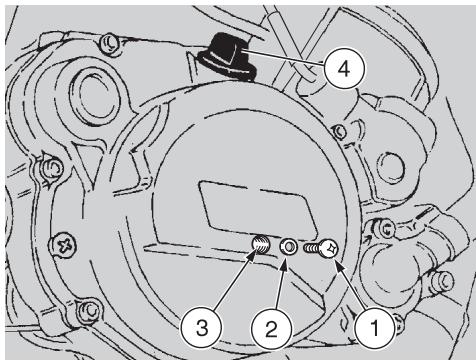 ZIBRO RS 50 TUONO - Important se faire aider par une personne à maintenir le véhicule en position verticale avec les deux roues appuyées au sol. - 2