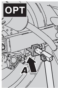 ZIBRO RS 50 TUONO - Soullever le véhicule en agissant uniquement sur les deux supports du bras oscillant. - 1