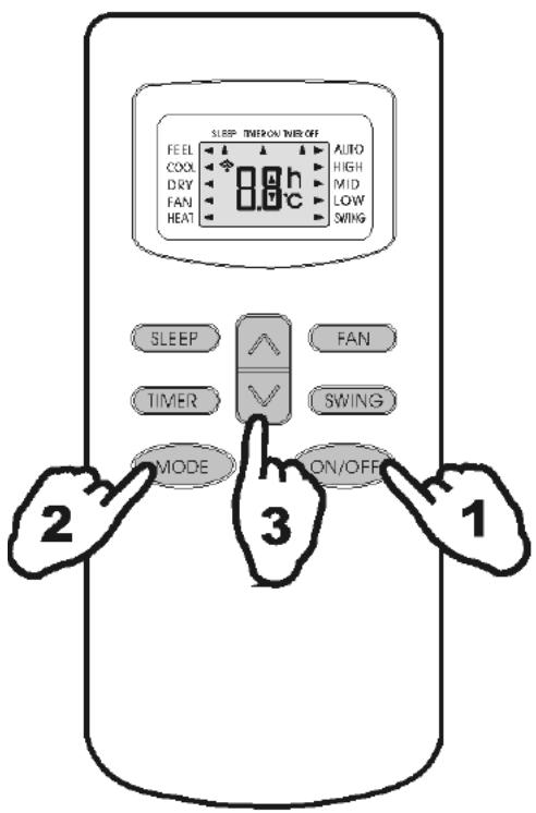 ZIBRO S1153 - Procedimiento del modo FEEL (control de la temperatura) - 1