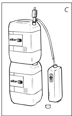 ZIBRO SRE 152 TC - B Remplissage du combustible - 3