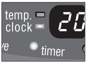 ZIBRO SRE 157 - E SETTING THE REQUIRED TEMPERATURE - 1