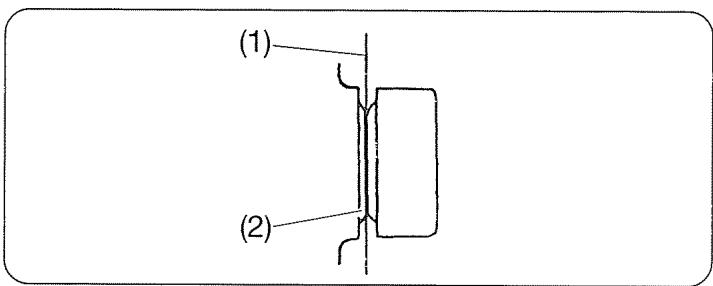 JANOME MY LOCK 204D - Enfilage du boucleur inférieur - 2