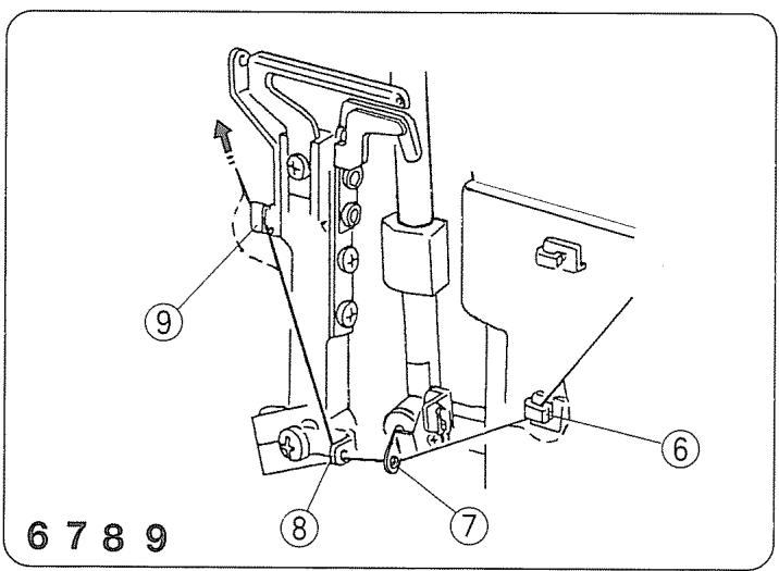 JANOME MY LOCK 204D - Enfilage du boucleur inférieur - 3
