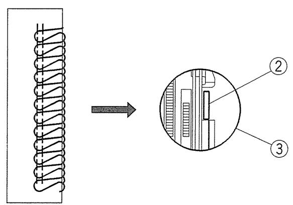 JANOME MY LOCK 204D - Activation du couteau supérieur - 2