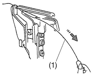 JANOME MY LOCK 204D - Enfilage du boucleur inférieur - 5