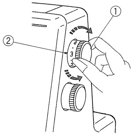 JANOME MY LOCK 204D - Réglage de la pression du pied - 1