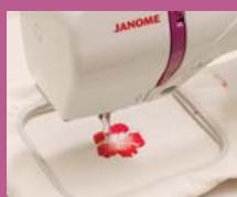JANOME MC 350E - Coupe fil automatique : du fil supérieur et inférieur - 3