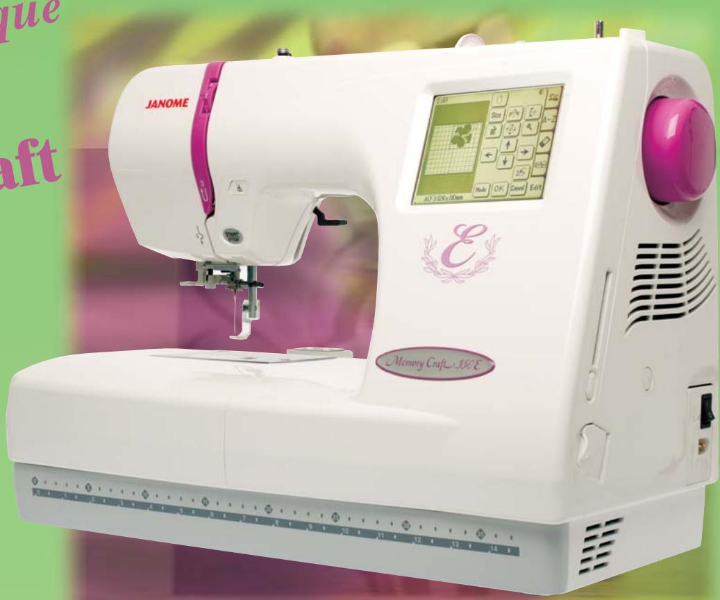 JANOME MC 350E - Machine evolutive : - 1