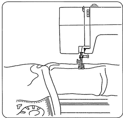 JANOME EASY JEANS 22 - Installation de la machine (fin) - 2