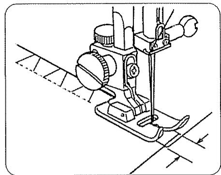 JANOME EASY JEANS 22 - Point de créneau - 2