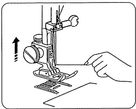 JANOME EASY JEANS 22 - Enfilage du fil d'aiguille (suite) - 1
