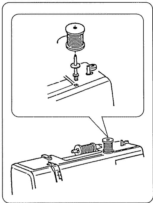 JANOME EASY JEANS 22 - Enfilage de la canette - 4