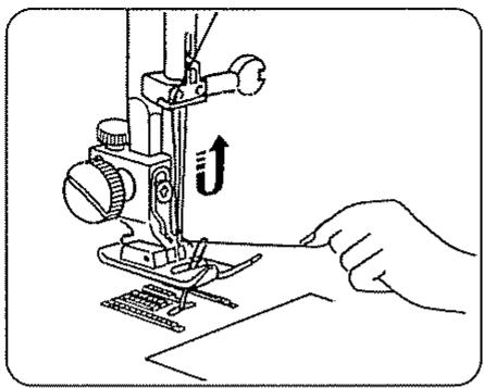 JANOME EASY JEANS 22 - Enfilage du fil d'aiguille (suite) - 2