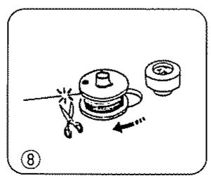 JANOME EASY JEANS 22 - Bobinage d'une canette - 6