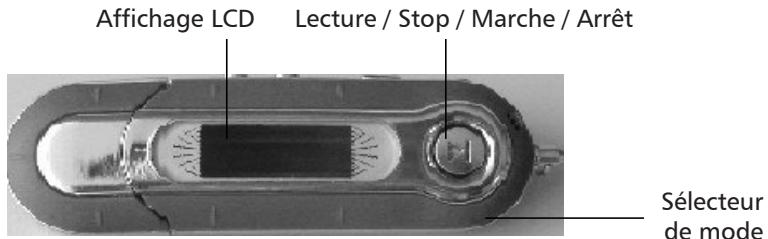 SUPPORTPLUS LECTEUR MP3 SP-MP3D-128 - Présentation du lecteur - 1