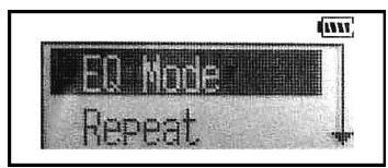 SUPPORTPLUS LECTEUR MP3 SP-MP3D-128 - Utiliser le menu sous mode lecture - 1