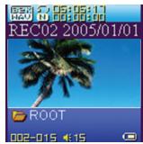 SUPPORTPLUS MP3 MULTI-MEDIA PLAYER SP-MP366A-1028 - - Supprimer un Fichier (Dans le Sous-menu Stop) - 1