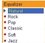 SUPPORTPLUS MP3 MULTI-MEDIA PLAYER SP-MP366A-1028 - Mode EQUALIZER - 4