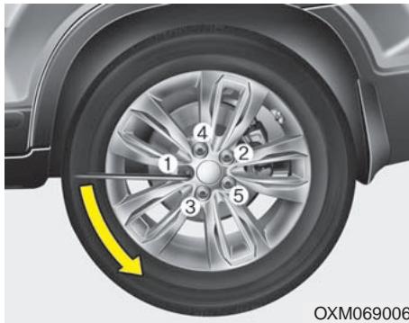 KIA SPORTAGE 3 - A VERTISSEMENT - Changer une roue - 1