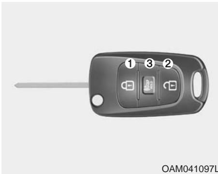 KIA SPORTAGE 3 - TÉLÉDEVERROUILLAGE (SI ÉQUIPÉ) - 1