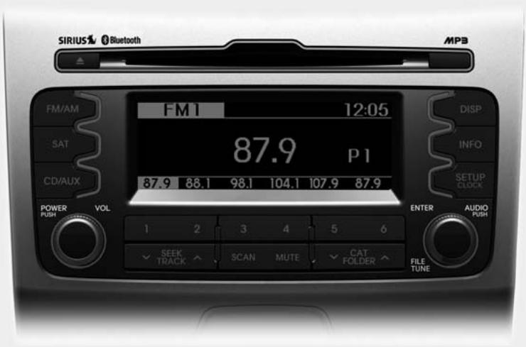 KIA SPORTAGE 3 - * AVIS - Lecture d'un CD protégé contre la copie ou incompatible - 1