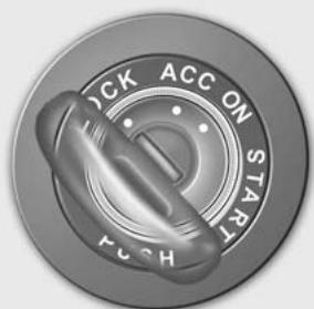 KIA SPORTAGE 3 - Commutateur d'allumage illuminé (si équipé) - 1