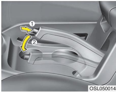KIA SPORTAGE 3 - Désengager le frein de stationnement Pédale - 1