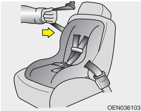 KIA OPTIMA 2011 - AVERTISSEMENT - Installation d'un siège d'enfant - 4