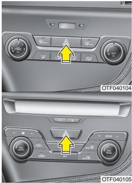 KIA OPTIMA 2011 - SIGNAL D'AVERTISSEMENT - 1