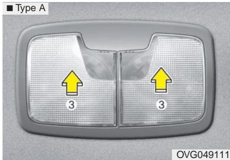 KIA OPTIMA 2011 - Lamp de lecture - 1