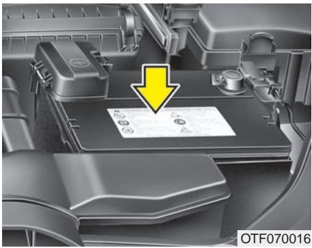 KIA OPTIMA 2011 - BATTERIE - 1