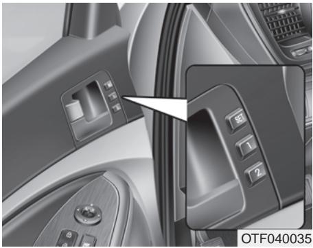 KIA OPTIMA 2011 - SYSTÉME DE MÉMOIRE DE POSITION DU CONDUCTEUR (SI ÉQUIPÉ) - 1