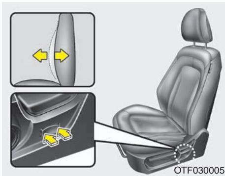 KIA OPTIMA 2011 - Ajustement du siège avant - 3