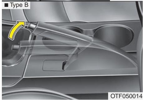 KIA OPTIMA 2011 - FREIN DE STATIONNEMENT - 2