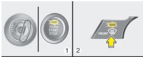 KIA OPTIMA 2011 - Commande manuelle de climatisation - 1