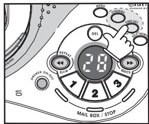 VTECH VT 2650 - Réglage de l'horloge - 2