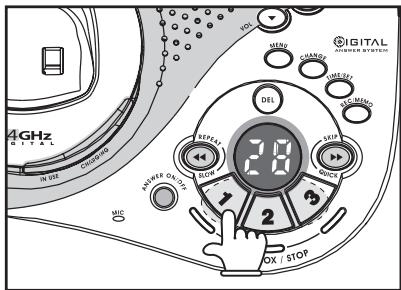 VTECH VT 2650 - Fonctionnement du répondeur téléphonique - 1